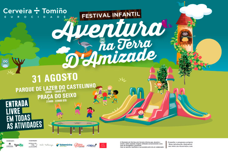 Festival infantil Aventura na Terra d'Amizade - Eurocidade Cerveira-Tomiño