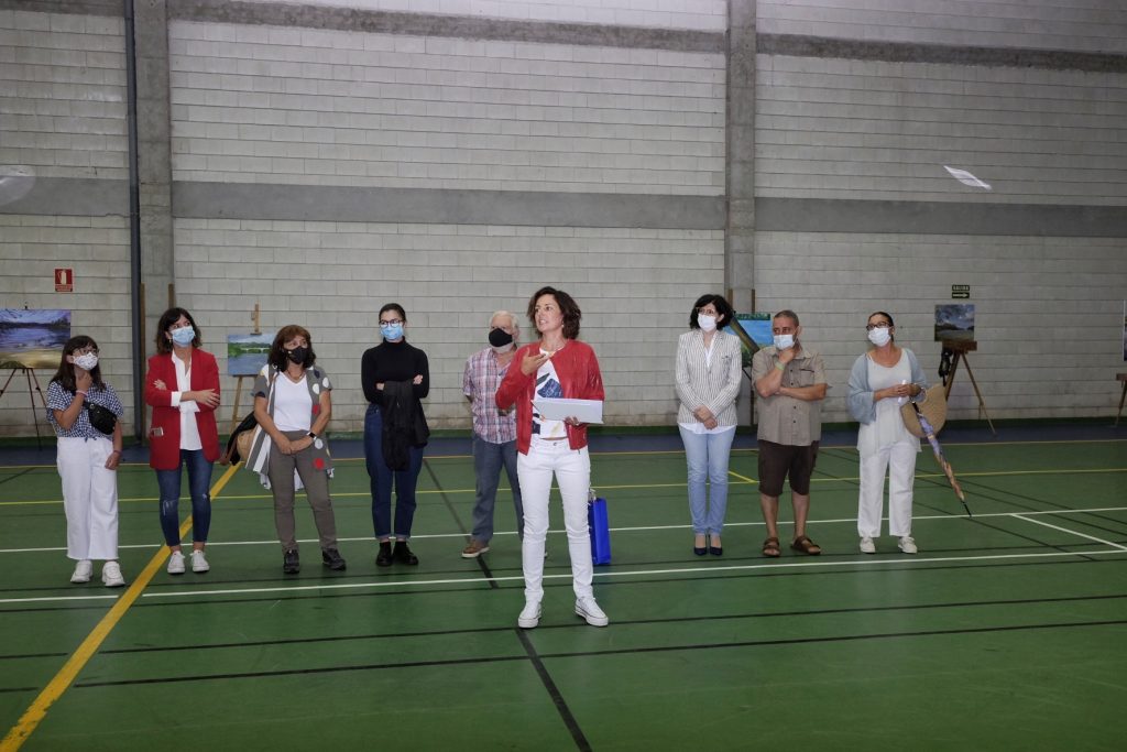 Cinco mulleres acaparan os premios do 8º Certame de pintura ao aire libre Antonio Fernández