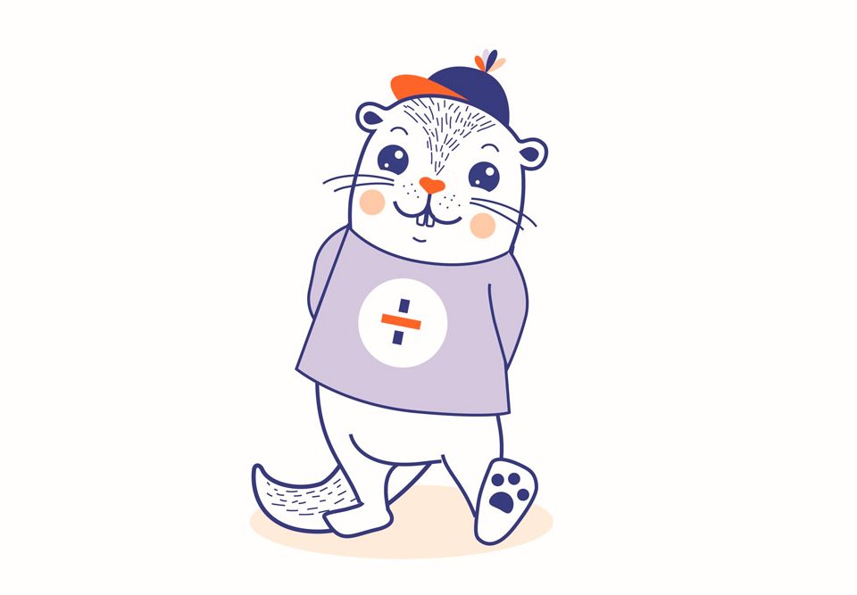 A lontra ‘Mizi’, elixida mascota do Festival Infantil da Eurocidade Cerveira-Tomiño