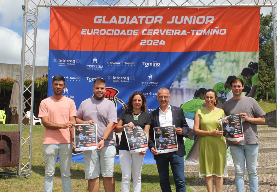 Aventura e deporte na Gladiator Junior da Eurocidade Cerveira-Tomiño