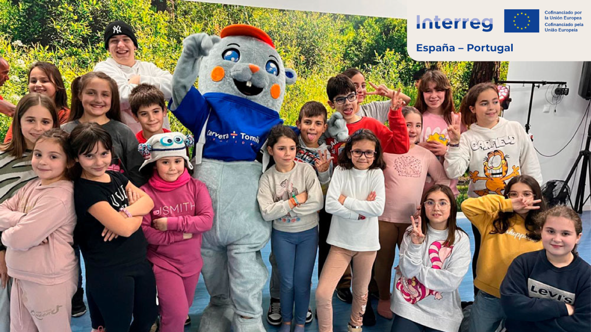 Nenos e nenas de Cerveira e Tomiño presentarán xuntos a nova canción de Mizi, a mascota da Eurocidade