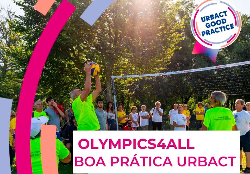 URBACT incentiva ampliação da boa prática ‘Olympics4All’ a mais cidades europeias