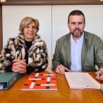 Manuela Ferreira e Andrés Sastre, valedores transfronteirizos da Eurocidade Cerveira-Tomiño