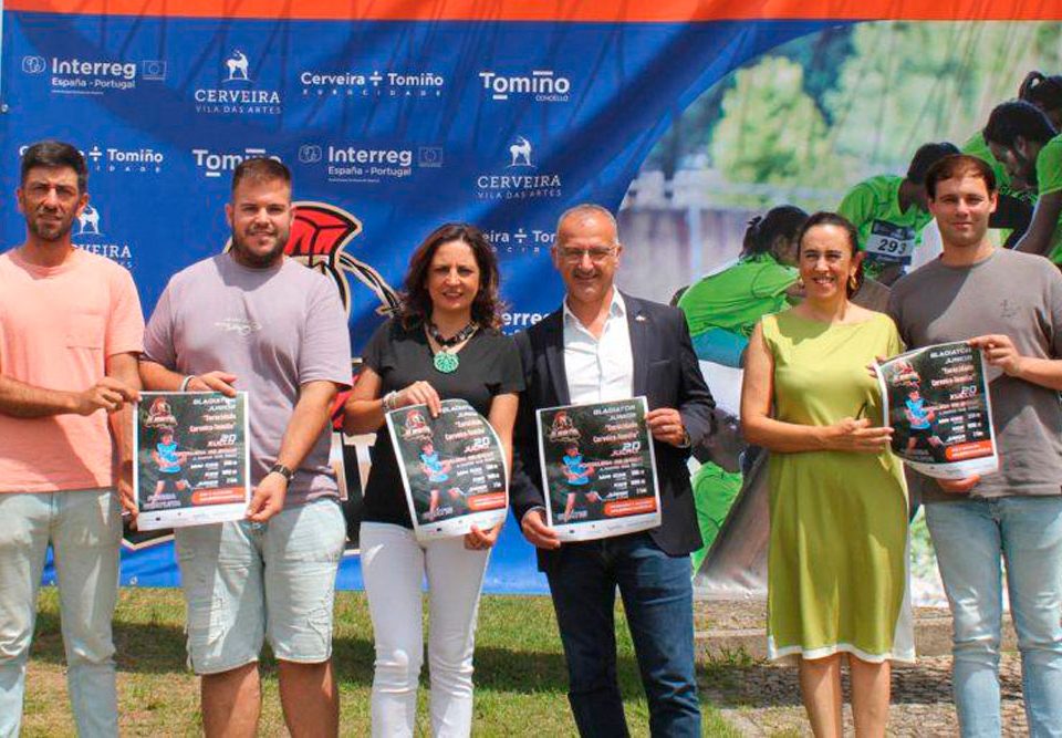 Máis de 300 persoas inscritas na Gladiator Race Junior Eurocidade Cerveira-Tomiño 2025