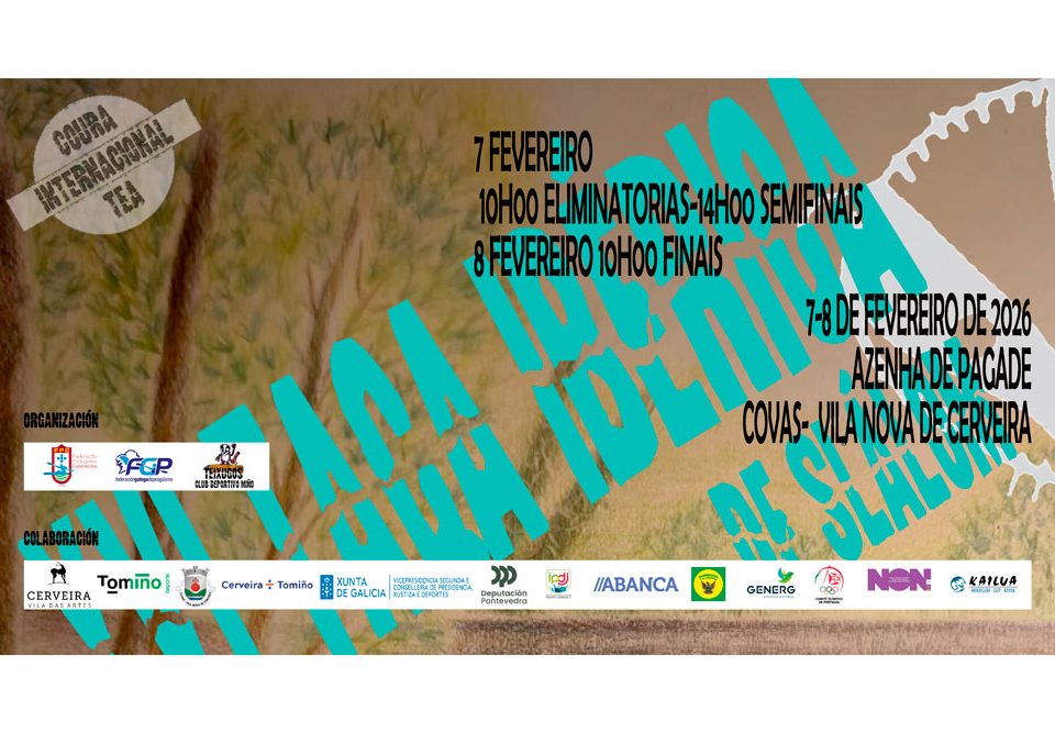 Elite ibérica do slalom desafia, este fim-de-semana, o Rio Coura em Covas